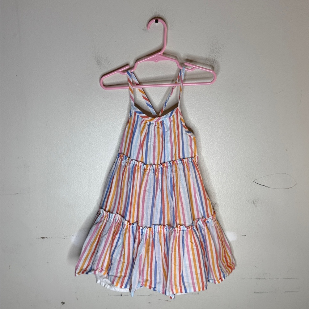 Cynthia Rowley Colorful Striped Sleeveless Dress Size 5